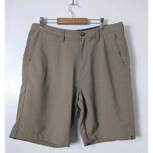 BILLABONG Adventure Division Khaki Surf Shorts Size 33 Quick Dry Stretch